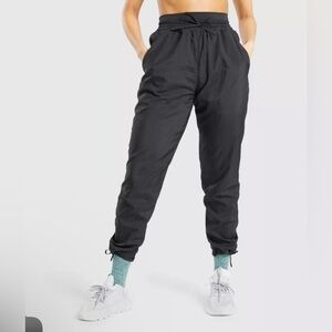 Gym Shark womens city joggers black sweatpants lined womens xs GLBT5080